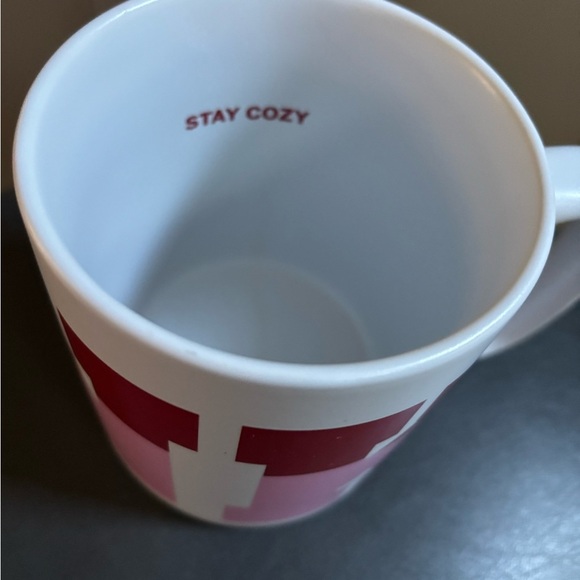 Victorias Secret Pink Logo Stay Cozy Oversized Mug Ceramic 29.76 OZ - Picture 4 of 6